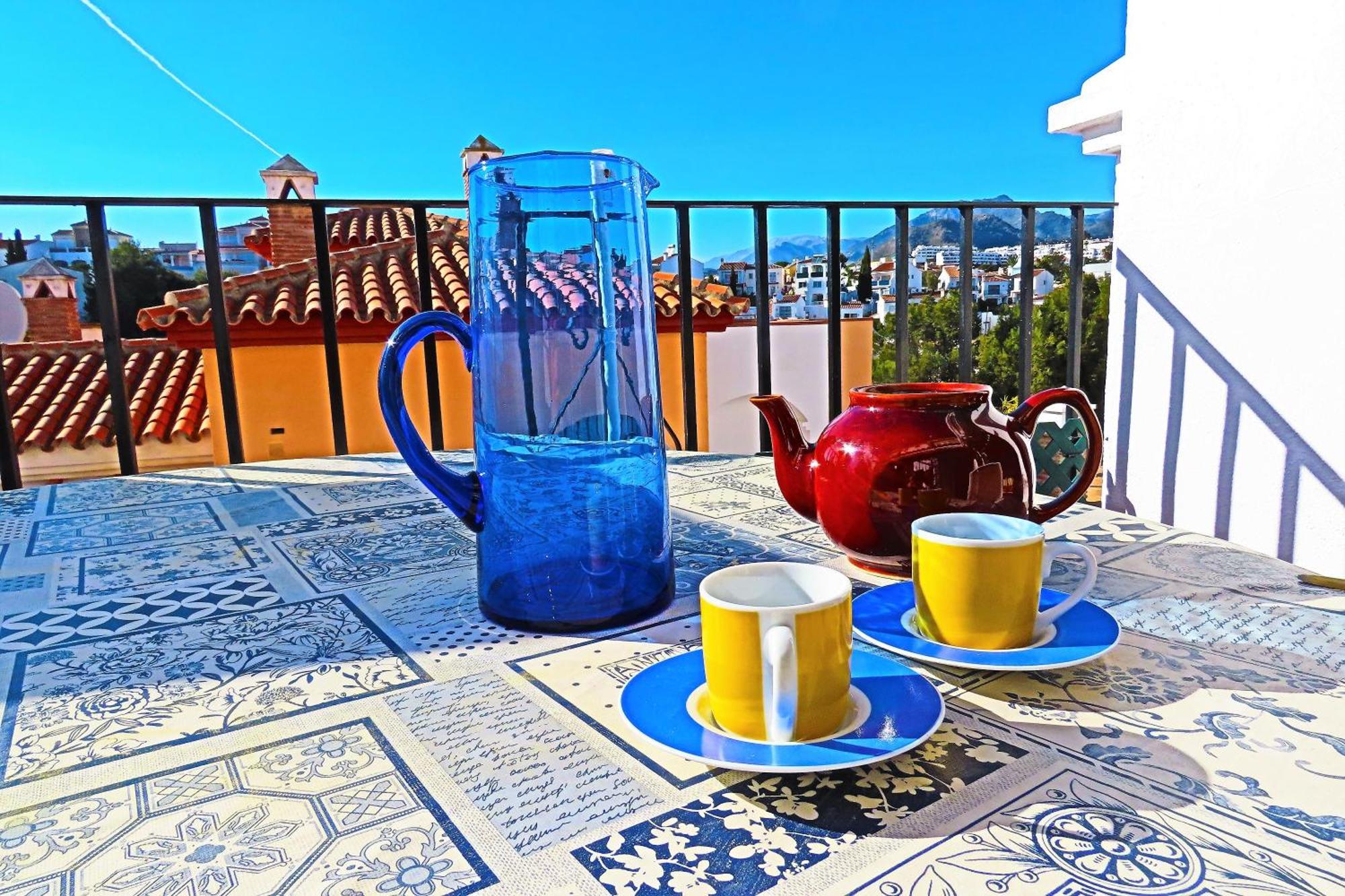 Aljamar 3B Apartment Nerja Bagian luar foto